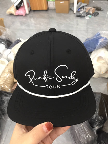 Pacific Sunday Tour waterproof rope hat (black)