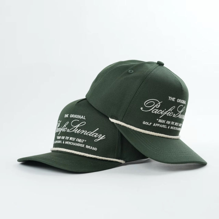 Pacific Sunday Rope Hat - Green