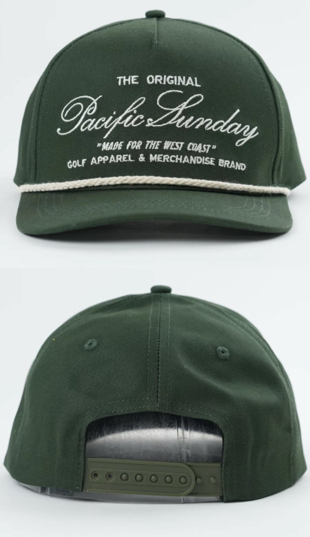 Pacific Sunday Rope Hat - Green