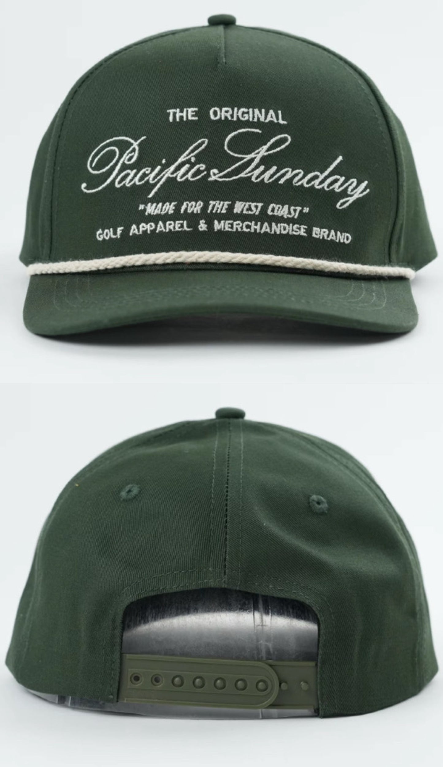 Pacific Sunday Rope Hat - Green