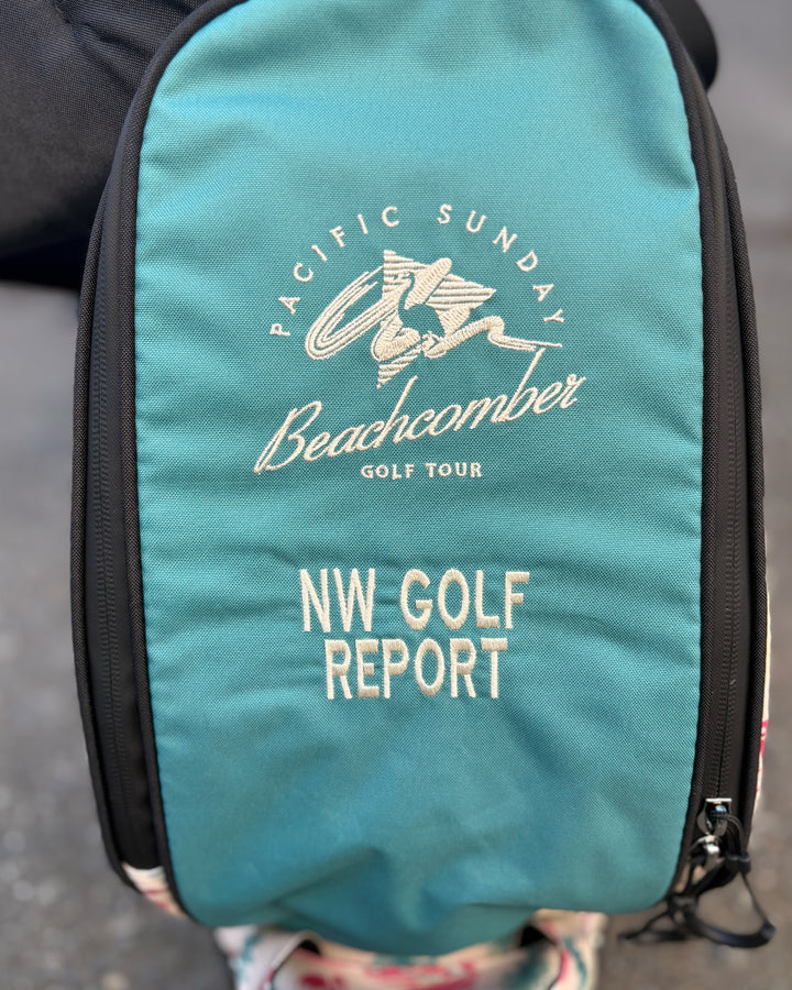 Pacific Sunday Beachcomber Golf Bag. 100% waterproof and premium quality golf bag.