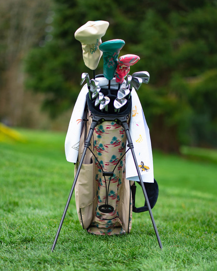 Pacific Sunday Beachcomber Golf Bag. 100% waterproof and premium quality golf bag.