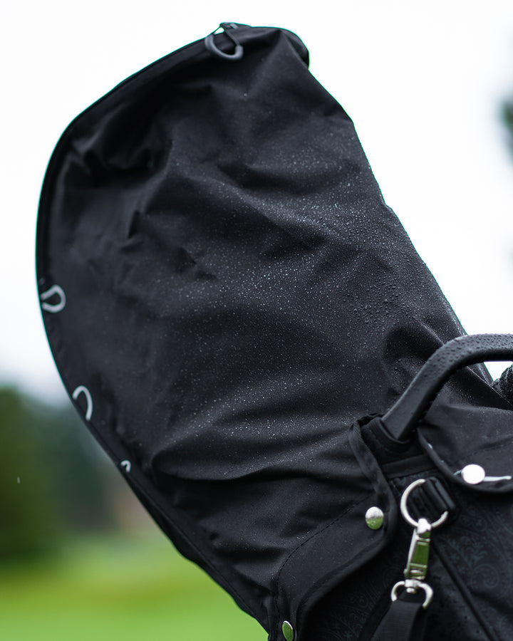 Pacific Sunday Competition Classic Black Golf Bag. 100% waterproof and premium quality golf bag.