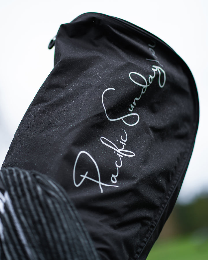 Pacific Sunday Competition Classic Black Golf Bag. 100% waterproof and premium quality golf bag.
