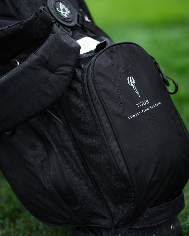 Pacific Sunday Competition Classic Black Golf Bag. 100% waterproof and premium quality golf bag.