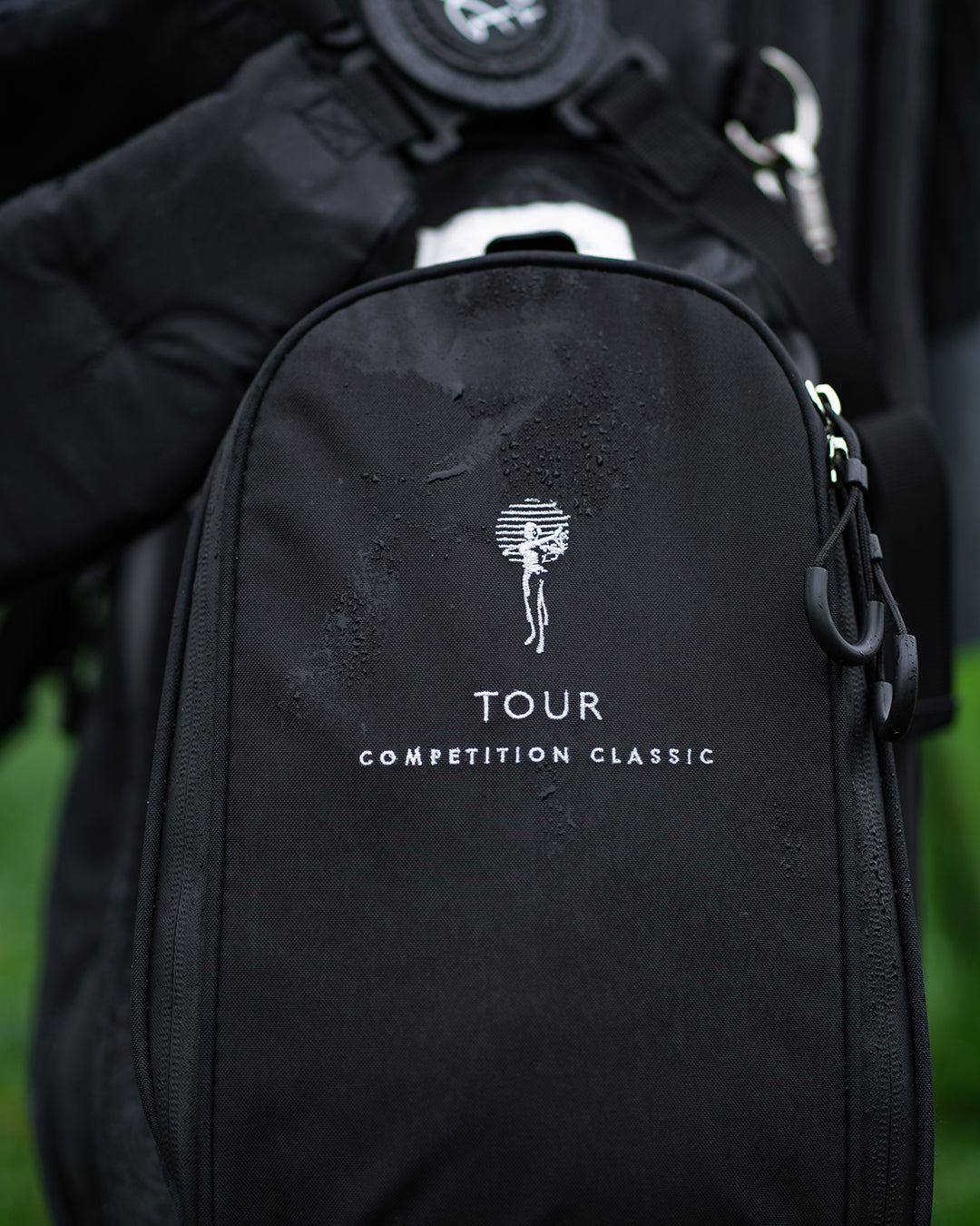 Pacific Sunday Competition Classic Black Golf Bag. 100% waterproof and premium quality golf bag.