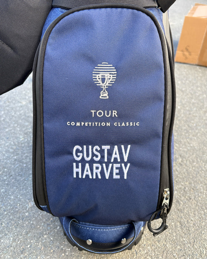 Pacific Sunday Tour Competition Classic Navy Waterproof Golf Bag