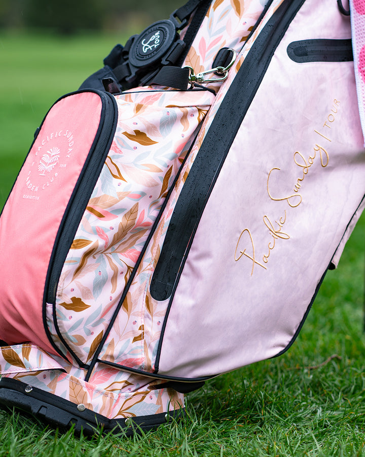 Pacific Sunday Garden Club Golf Bag. 100% waterproof and premium quality golf bag.