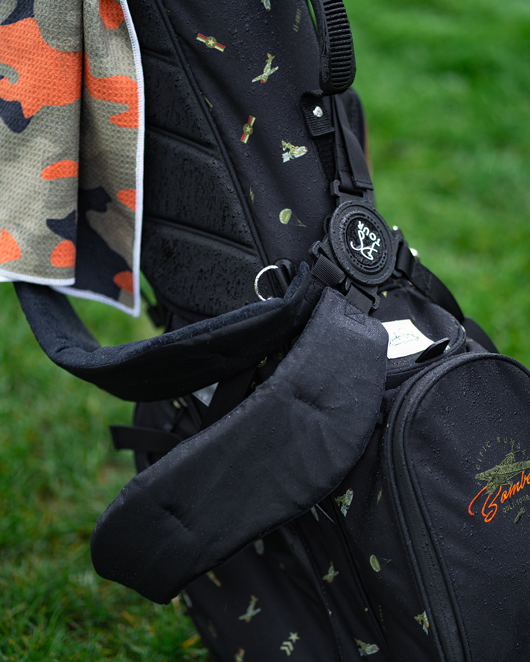 Pacific Sunday Bomber Golf Bag. 100% waterproof and premium quality golf bag.