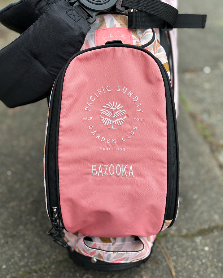 Pacific Sunday Garden Club Golf Bag. 100% waterproof and premium quality golf bag with custom name embroidery.