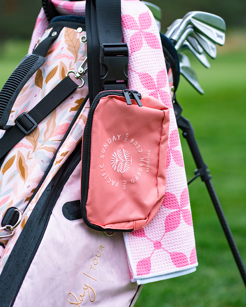 Pacific Sunday Garden Club Golf Bag. 100% waterproof and premium quality golf bag.