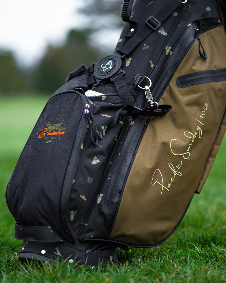 Pacific Sunday Bomber Golf Bag. 100% waterproof and premium quality golf bag.