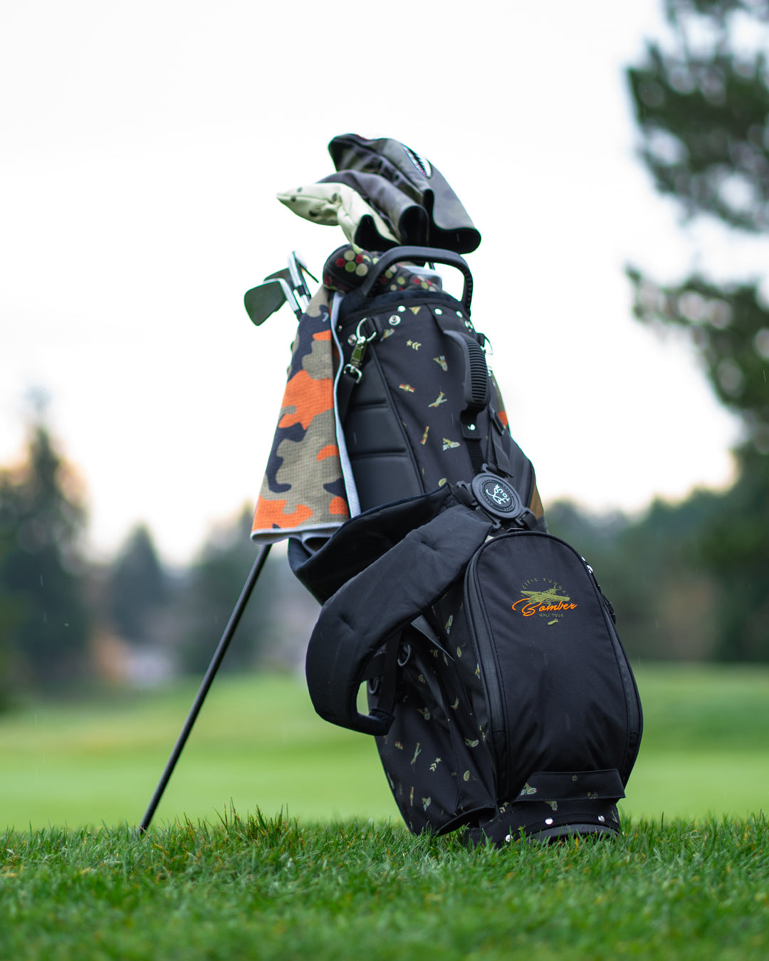 Pacific Sunday Bomber Golf Bag. 100% waterproof and premium quality golf bag.