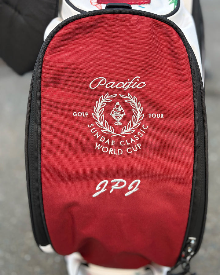 Pacific Sunday Sundae World Cup Golf Bag. 100% waterproof and premium quality golf bag with custom name embroidery.
