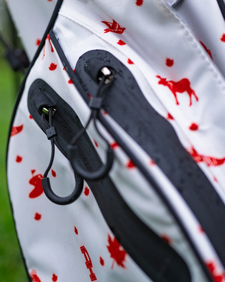 Pacific Sunday Team Canada Golf Bag. 100% waterproof and premium quality golf bag.