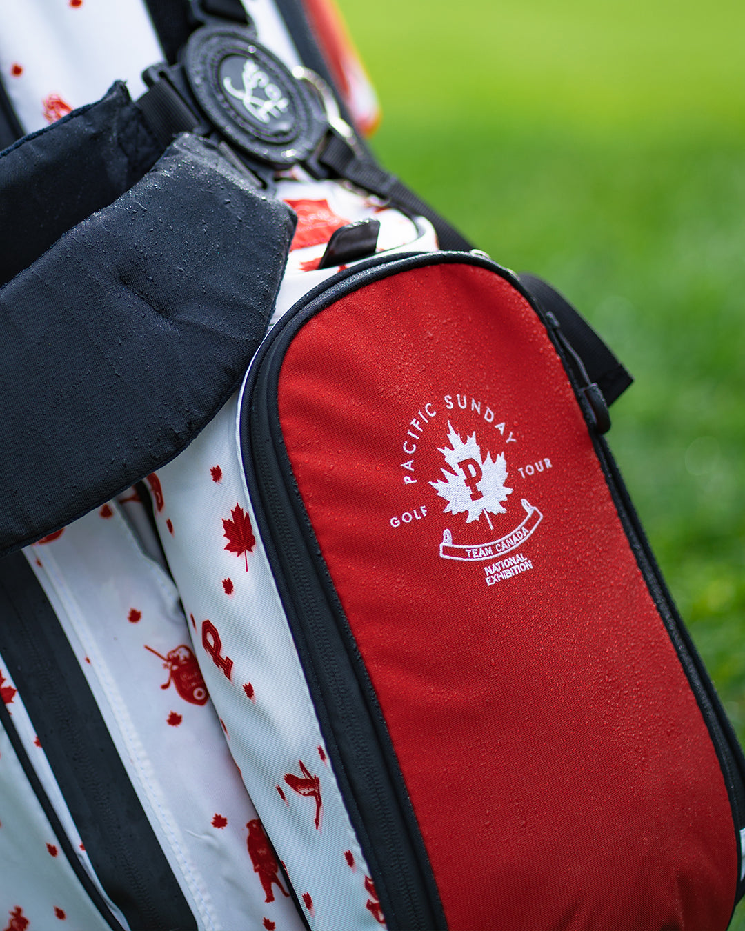 Pacific Sunday Team Canada Golf Bag. 100% waterproof and premium quality golf bag.
