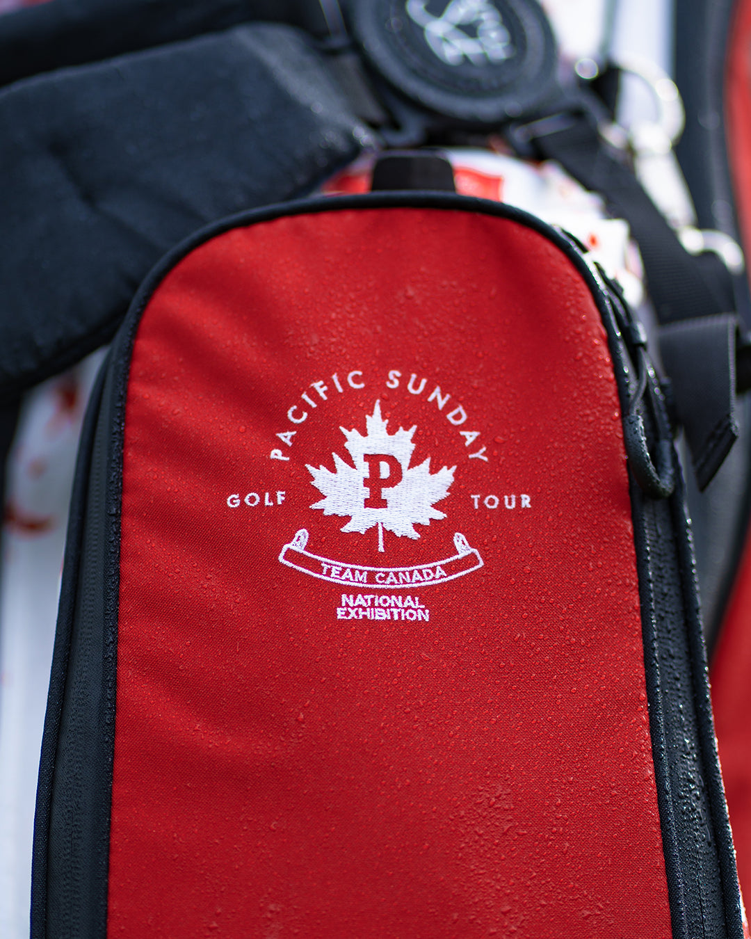Pacific Sunday Team Canada Golf Bag. 100% waterproof and premium quality golf bag.