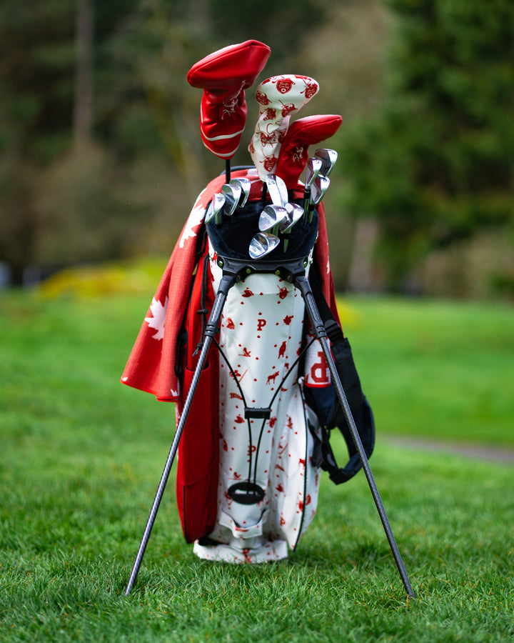Pacific Sunday Team Canada Golf Bag. 100% waterproof and premium quality golf bag.