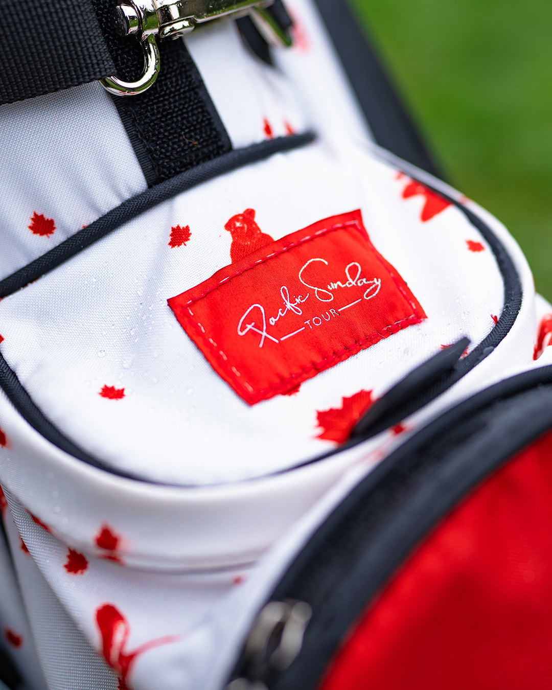 Pacific Sunday Team Canada Golf Bag. 100% waterproof and premium quality golf bag.