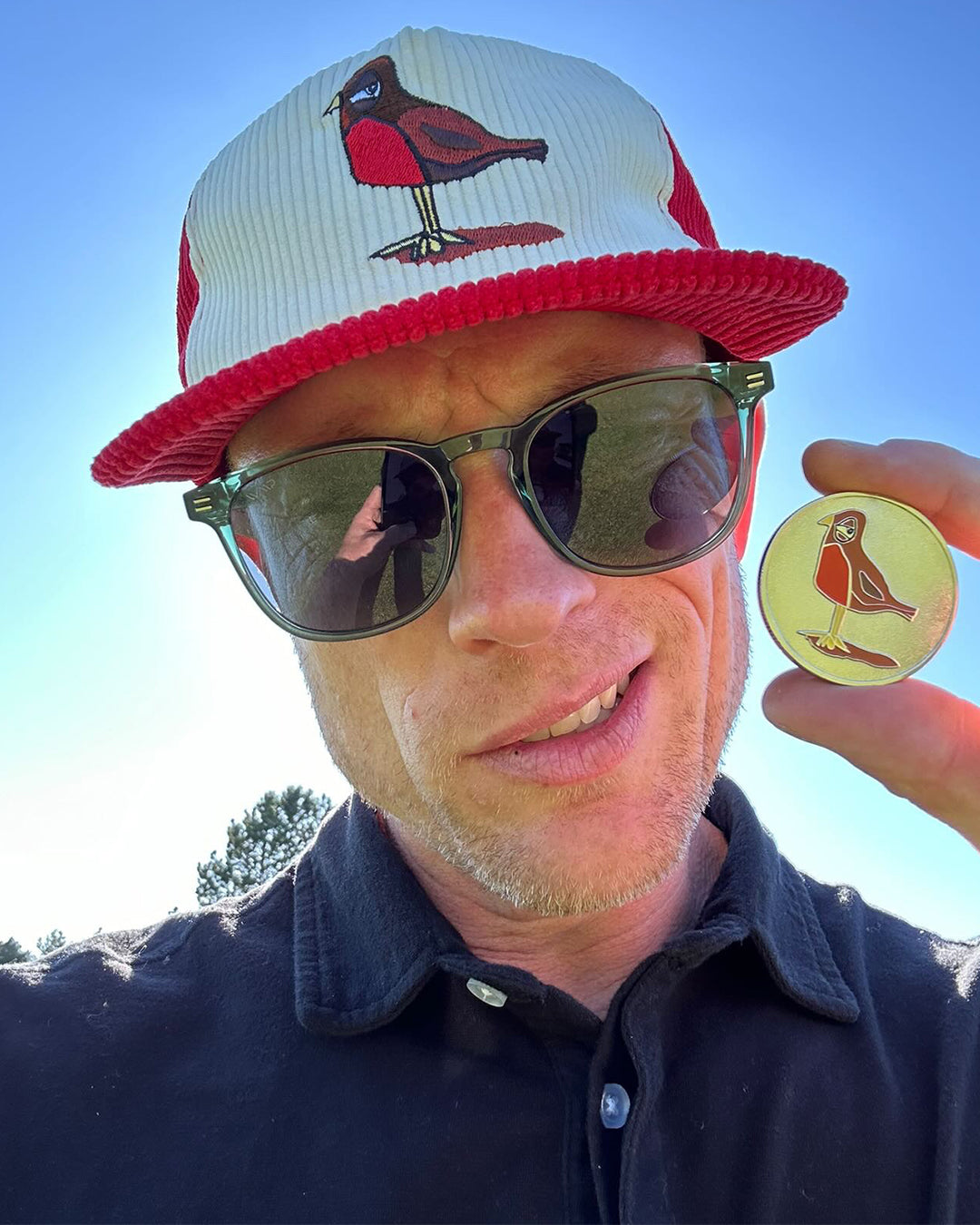 Pacific Sunday Tour Birdie Corduroy Golf Hat