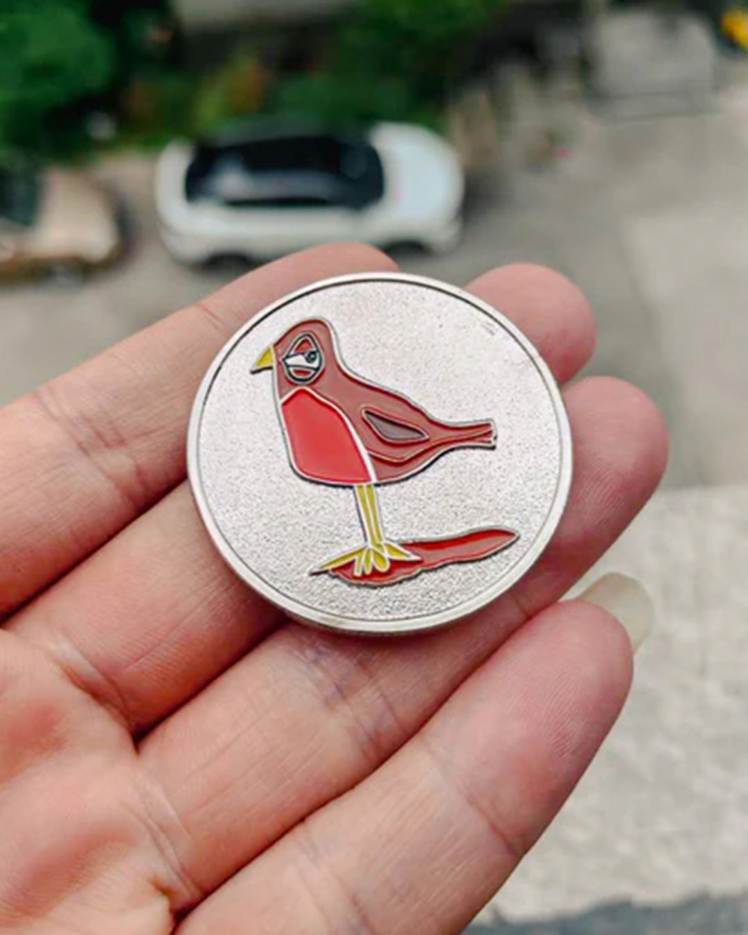 Pacific Sunday Tour Birdie Golf Ball Marker