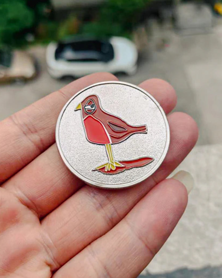 Pacific Sunday Tour Birdie Golf Ball Marker