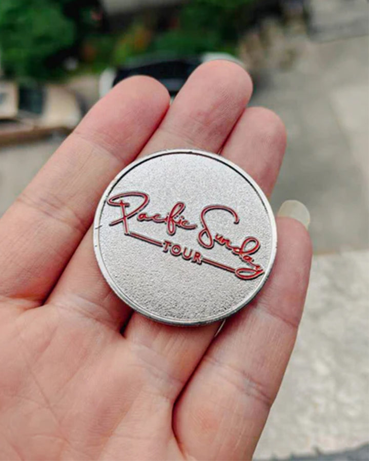 Pacific Sunday Tour Birdie Golf Ball Marker