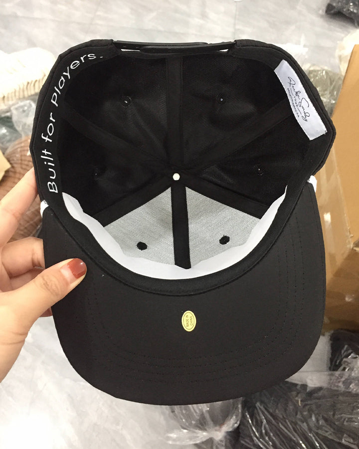 Pacific Sunday Tour Black Waterproof Rope Golf Hat