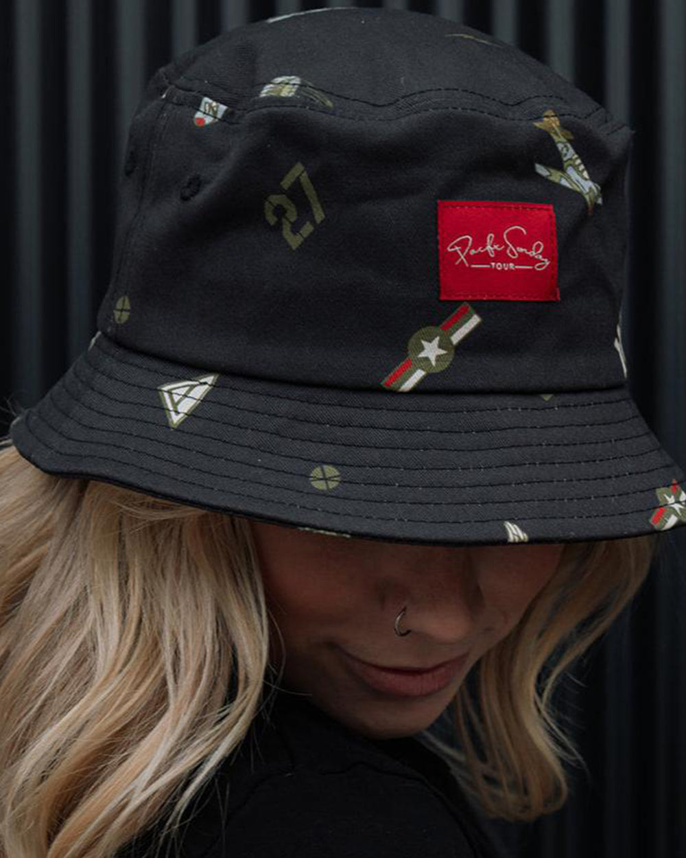 Pacific Sunday Tour Bomber Golf Bucket Hat
