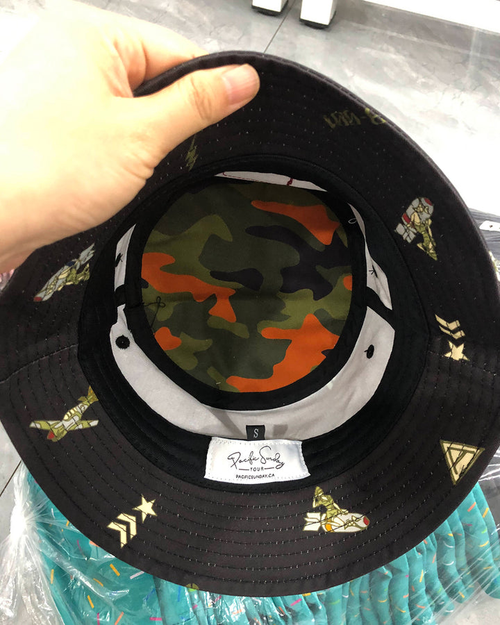 Pacific Sunday Tour Bomber Golf Bucket Hat