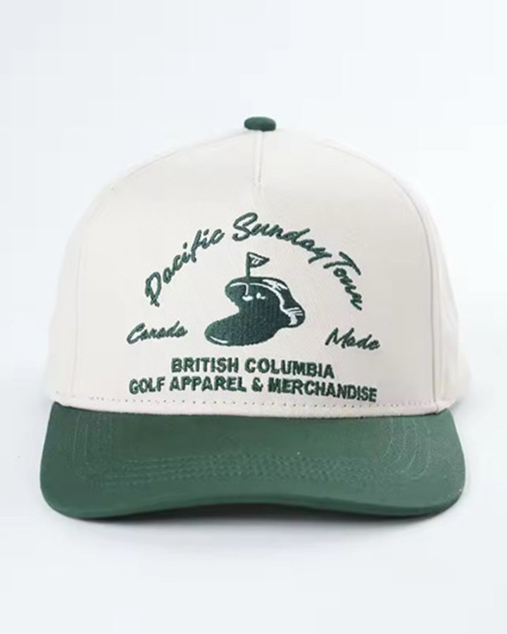Pacific Sunday Tour Canada Made Forest Green Golf Hat