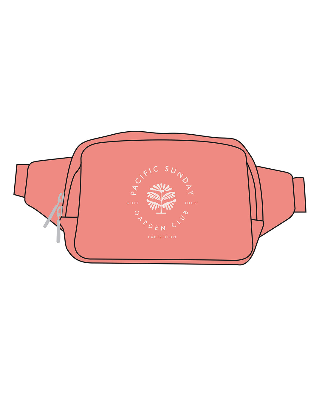 Pacific Sunday Tour Garden Club Golf Cross Body Bag