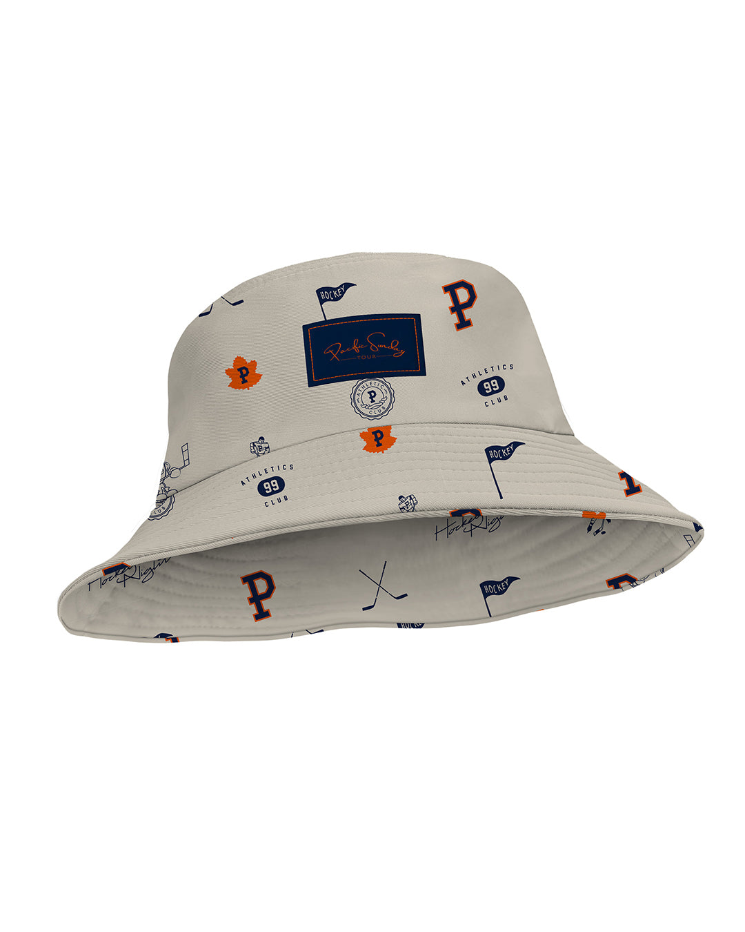 Pacific Sunday Tour Hockey Night Golf Bucket Hat