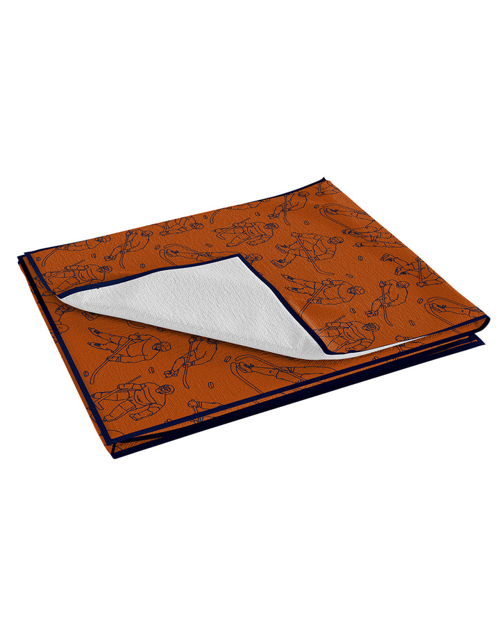 Pacific Sunday Tour Hockey Night Large Luxury Golf Towel