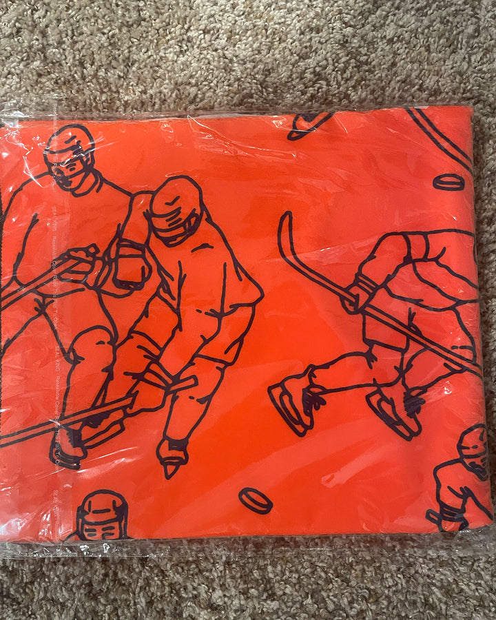 Pacific Sunday Tour Hockey Night Large Luxury Golf Towel