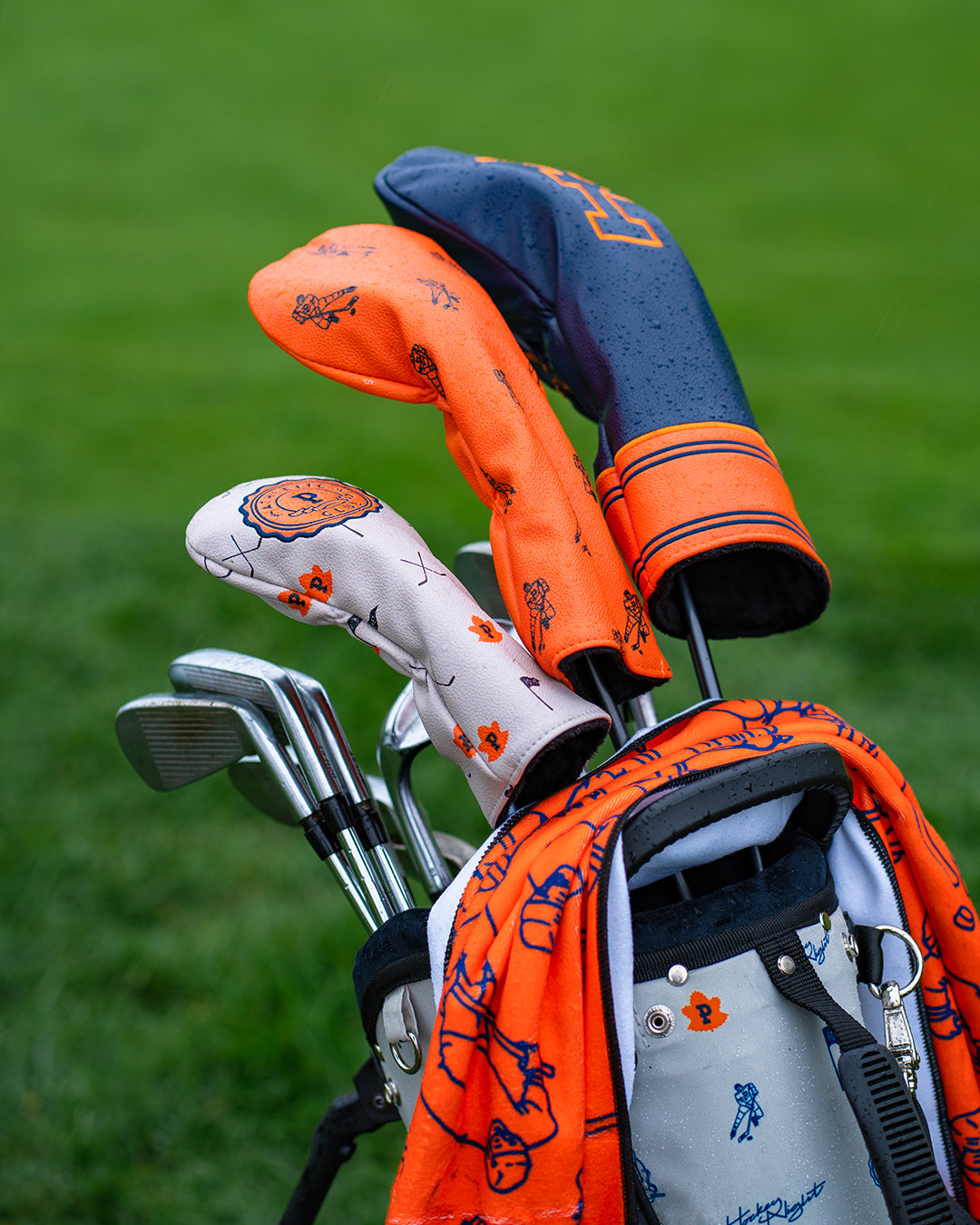 Pacific Sunday Tour Hockey Night Premium Golf Headcovers