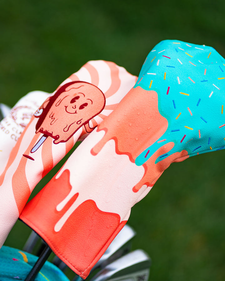 Pacific Sunday Tour Sundae World Cup Premium Golf Headcovers