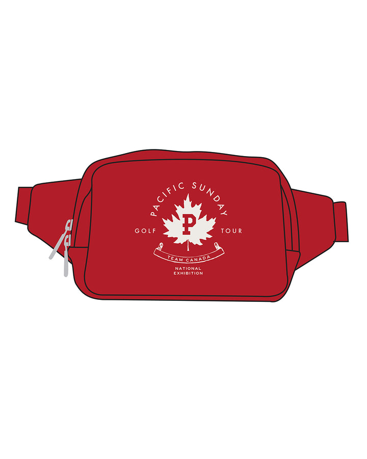 Pacific Sunday Tour Team Canada Golf Cross Body Bag
