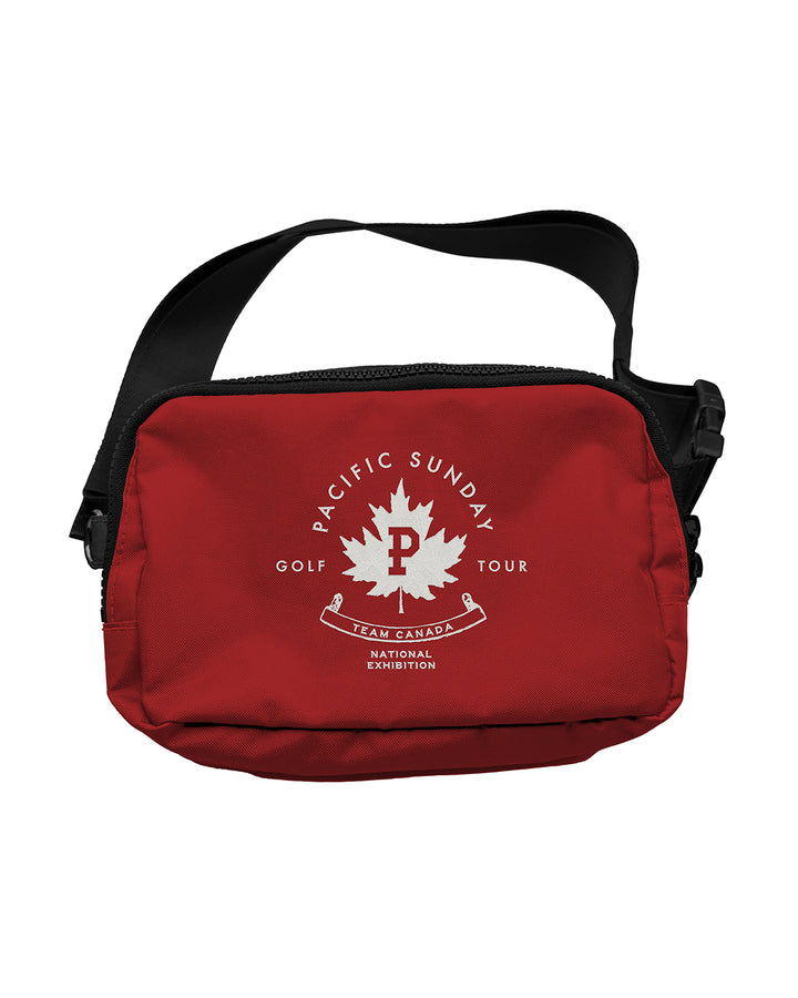 Pacific Sunday Tour Team Canada Golf Cross Body Bag