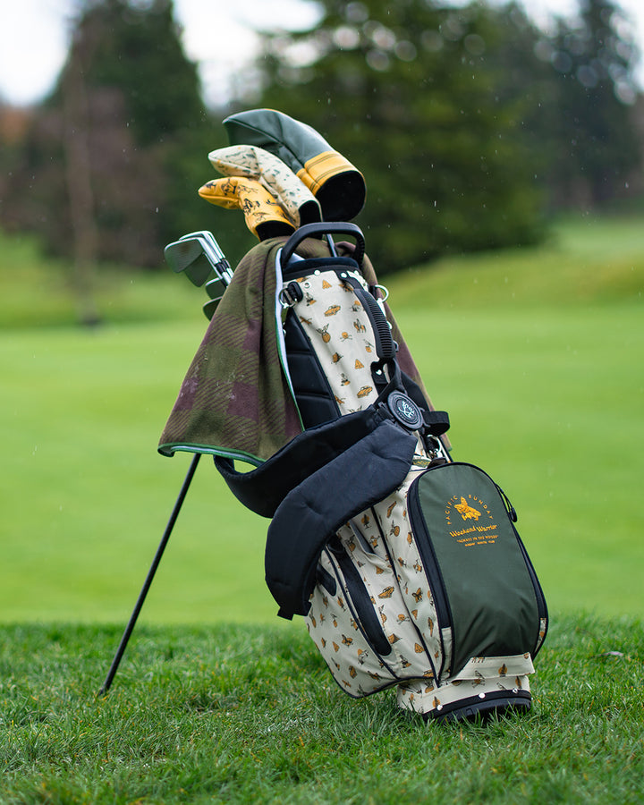 Pacific Sunday Weekend Warrior Golf Bag. 100% waterproof and premium quality golf bag.