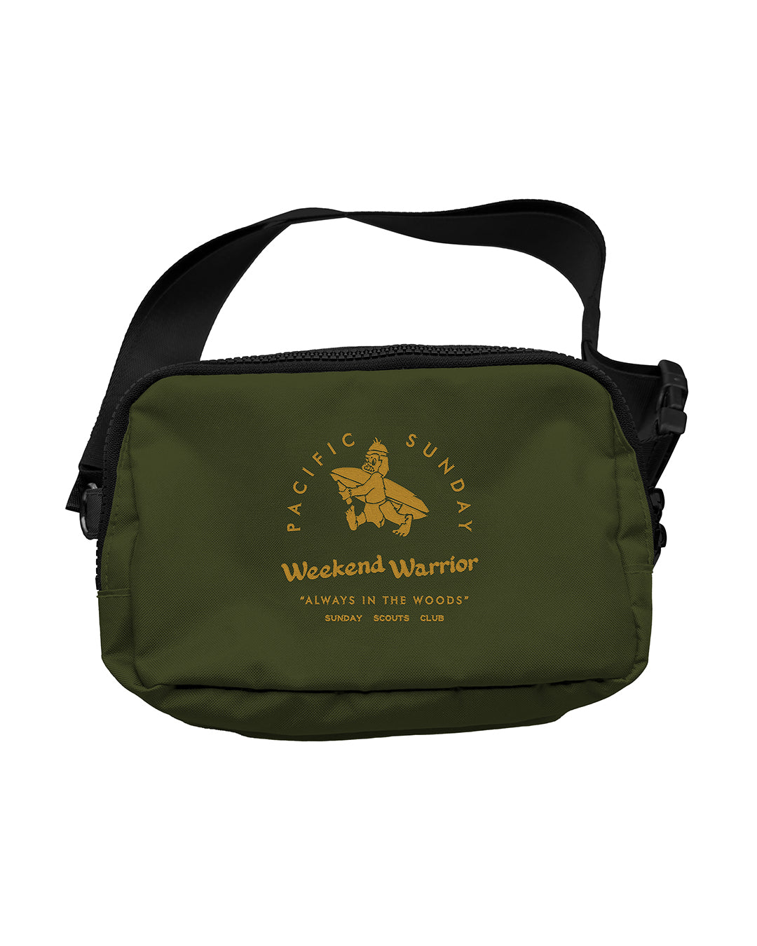 Pacific Sunday Weekend Warrior Golf Cross Body Bag.