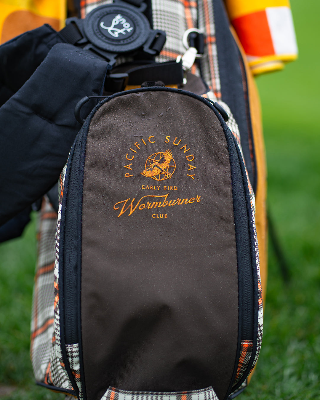 Pacific Sunday Wormburner Golf Bag. 100% waterproof and premium quality golf bag.