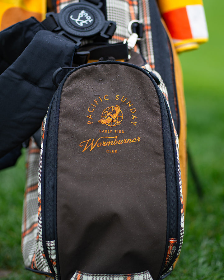 Pacific Sunday Wormburner Golf Bag. 100% waterproof and premium quality golf bag.